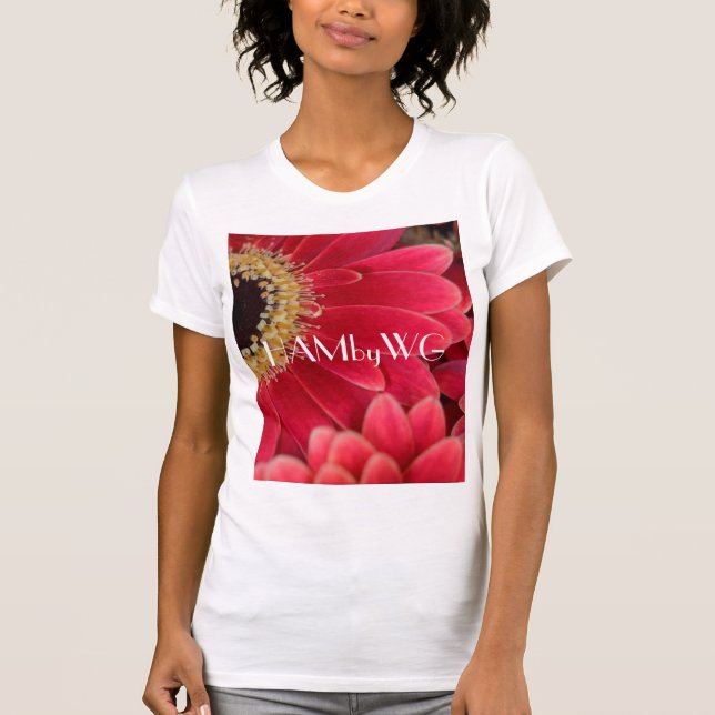 HAMbyWG Pink Gerber Daisies T-Shirt (Vorderseite)