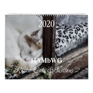 HAMbyWG - Rustikale Katzen & Kätzchen 2 Kalender