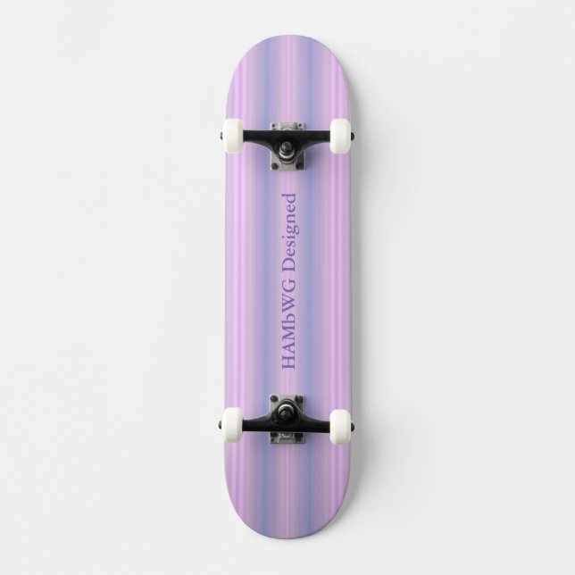 HAMbyWG - Skateboard - Lilac Violet Soft Gradient (Vorderseite)
