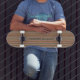HAMbyWG-Skateboard - Needlepoint-Neutral Skateboard (Outdoor 3)