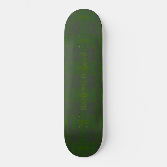 HAMbyWG - Skateboard - Not leidendes Grün (Vorderseite)
