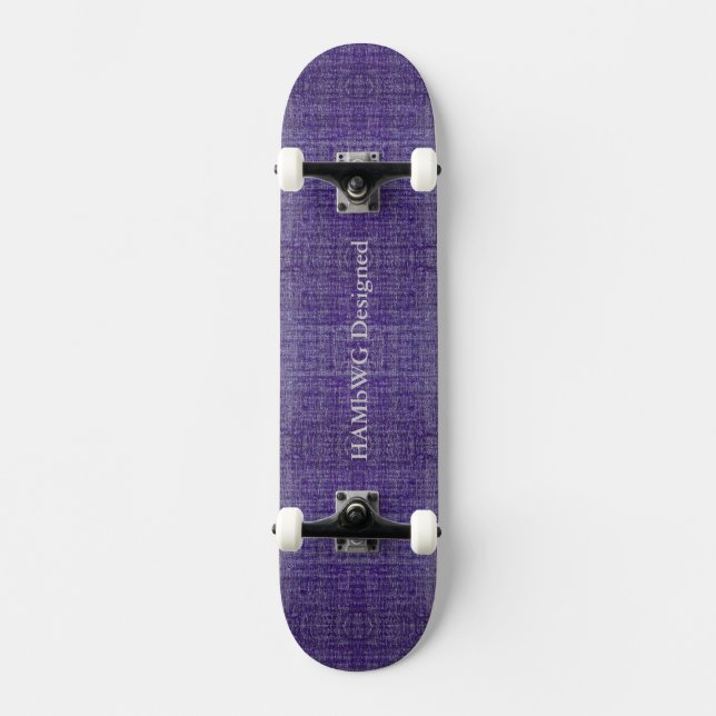 HAMbyWG - Skateboard - Not leidendes Lila (Vorderseite)