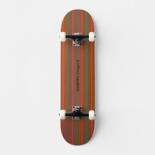 HAMbyWG - Skateboard - Streifen O/A/G