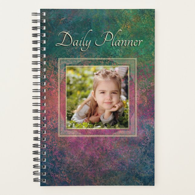 HAMbyWG - Small Daily Planner - Äthereal Aquamarin Planer (Vorderseite)