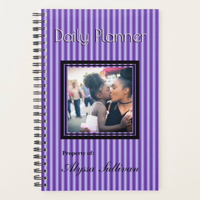 HAMbyWG - Small Daily Planner - Hell Lila Planer (Vorderseite)