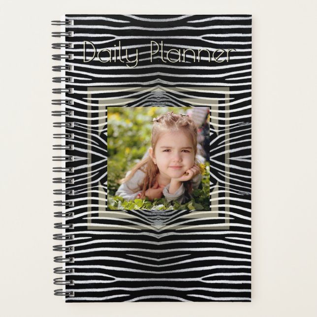 HAMbyWG - Small Daily Planner - Zebra Planer (Vorderseite)