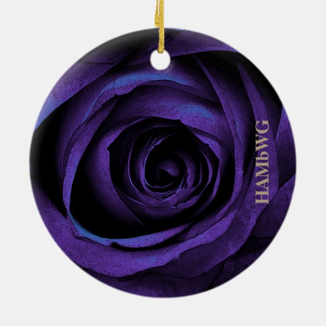 HAMbyWG Square Ornament - Lila Rose (Hinten)