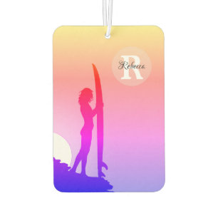 HAMbyWG - Surfer Girl Monogram Air Freshener Autolufterfrischer