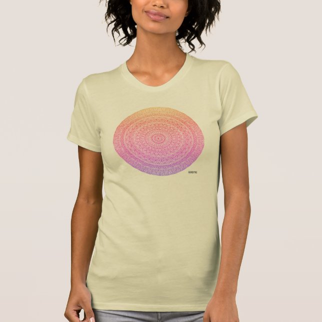 HAMbyWG - T - Shirt für Frauen - Mandala (Vorderseite)