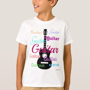HAMbyWG - T Shirt - Mehrfarbige Gitarre