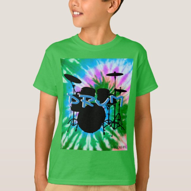HAMbyWG - T - Shirt - Trommeln (Vorderseite)