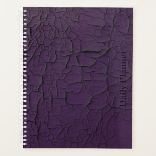 HAMbyWG - Tagesplaner - Lila Crackle Planer