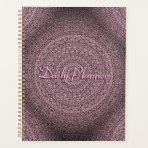 HAMbyWG - Tagesplaner - Rosa Mandala Planer