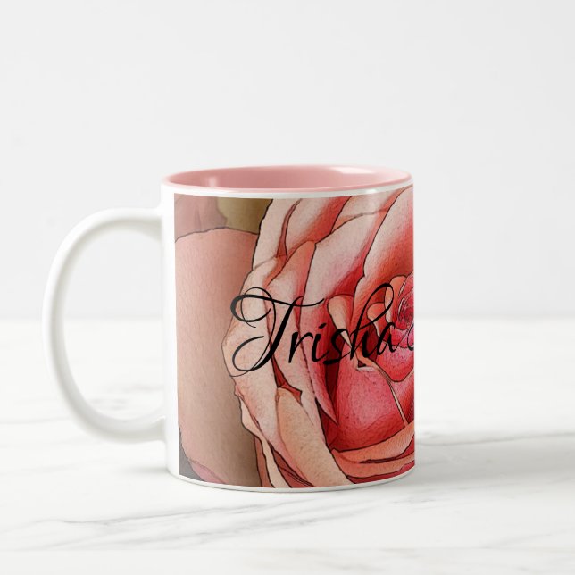 HAMbyWG - Tasse Kaffee - Peach-Rose (Links)