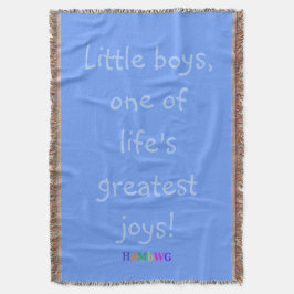 HAMbyWG - Throw Blanket - Little Boys Decke