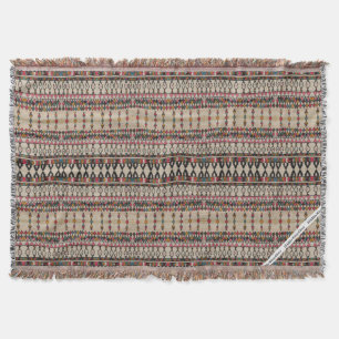 HAMbyWG - Throw Blanket marokkanisches Muster Decke