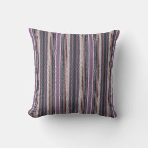 HAMbyWG - Throw Pillow Lavender Needlepoint Look Kissen