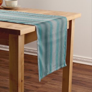 HAMbyWG Tischläufer - Aqua Stripes