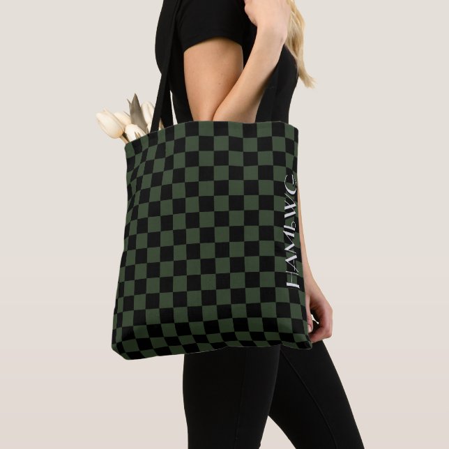 HAMbyWG - Tote Bag - Schachbrett-Design (Von Nahem)