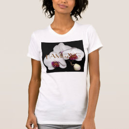 HAMbyWG - Weiße Orchideen T-Shirt