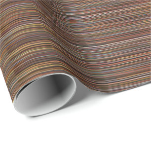 HAMbyWG Wrapping Paper, 30" x 6' - farbenfrohe Bro Geschenkpapier