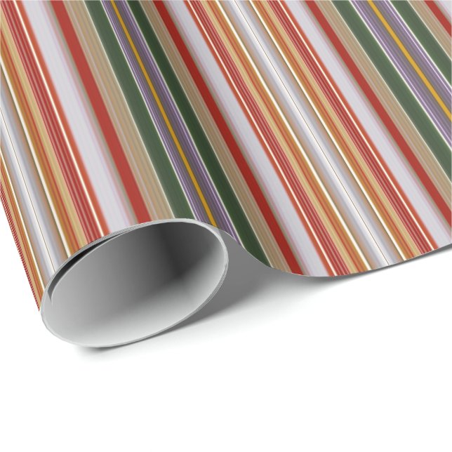 HAMbyWG - Wrapping Paper - Christmas Candy Stripe Geschenkpapier (Rolleneckpunkt)