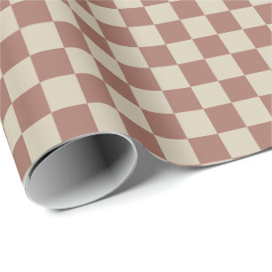 HAMbyWG - Wrapping Paper - Country Red Schachbrett Geschenkpapier
