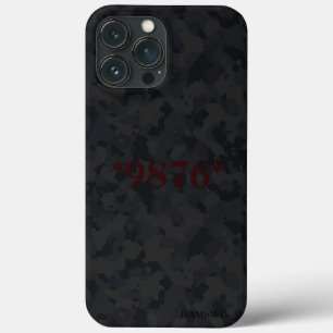 HAMbyWG Xtreme Phone Case - Black Camouflage
