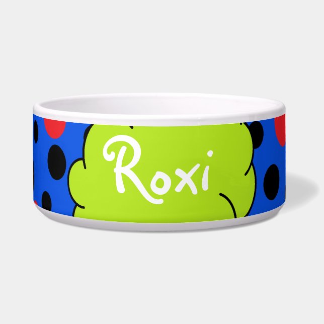 HAMbyWhiteGlove - Dog Food Bowl - Comic Book Napf (Vorderseite)