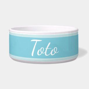 HAMbyWhiteGlove - Dog Food Bowl - Light Blue Napf