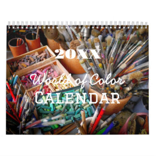HAMbyWhiteGlove - Farbige Kalender