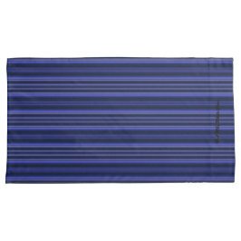 HAMbyWhiteGlove - Kissen-Hüllen - Sapphire Stripe Kissenbezug