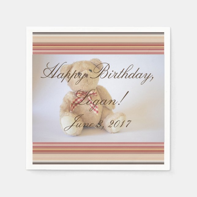 HAMbyWhiteGlove - Paper Napkin - Custom Serviette (Vorderseite)