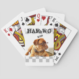 HAMbyWhiteGlove - Spielkarten - HAMbWG Bulldog