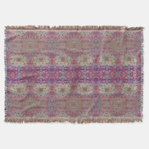 HAMbyWhiteGlove - Throw Blanket - Pink Persian Decke