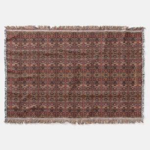 HAMbyWhiteGlove - Throw Blanket - Rusts & Browns Decke