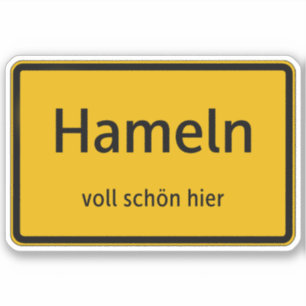 Hameln Aufkleber Sticker Autoaufkleber
