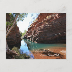 Hamersley Gorge, Karijini Nationalpark - Postcard Postkarte