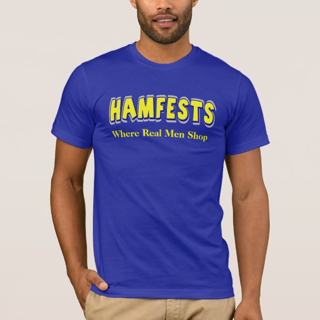 Hamfests wo wirklicher T-Shirt (Vorderseite)