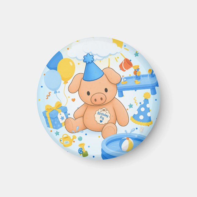 Hamhocks Splashtastic!-Geschichtenbuch Magnet (Vorne)
