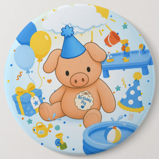 Hamhocks Splashtastisch! Bilderbuch Button