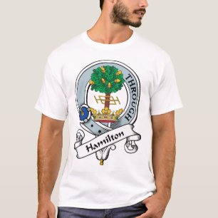 Hamilton-Clan-Abzeichen T-Shirt