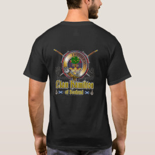 Hamilton Clan Abzeichen T-Shirt