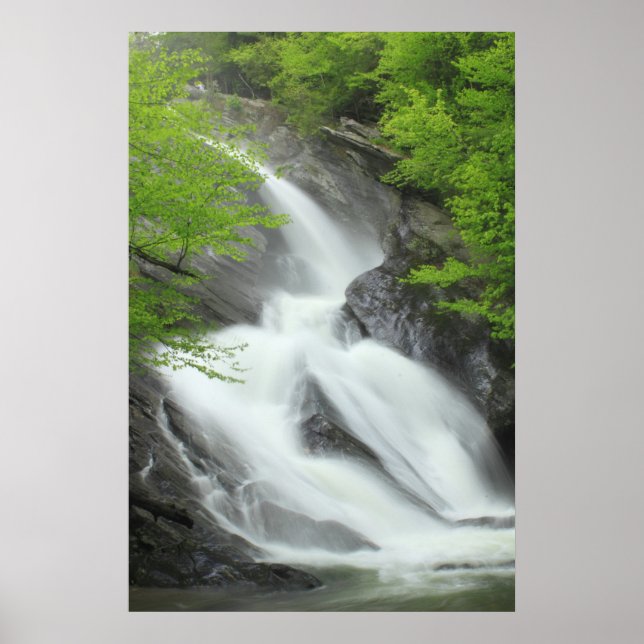 Hamilton Falls Green Mountains Vermont Poster (Vorne)