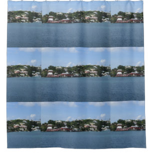 Hamilton Harbour View Duschvorhang