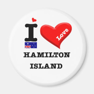 HAMILTON INSEL - I Liebe Magnet