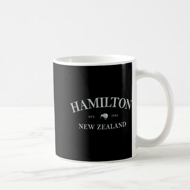 Hamilton New Zealand Hamilton Nz Graphic Print  Kaffeetasse (Rechts)