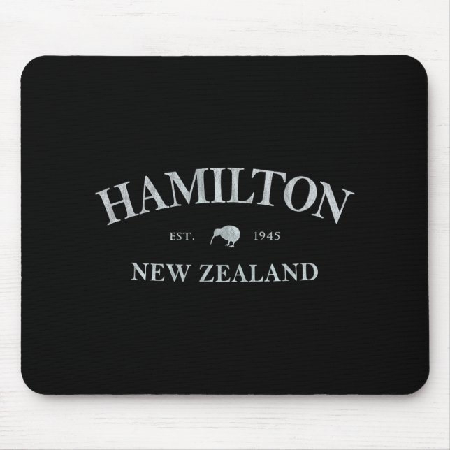 Hamilton New Zealand Hamilton Nz Graphic Print  Mousepad (Vorne)