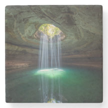 Hamilton Pool Untersetzer-Set - Natürliches Texas-