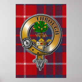 Hamilton Tartan & Abzeichen Poster